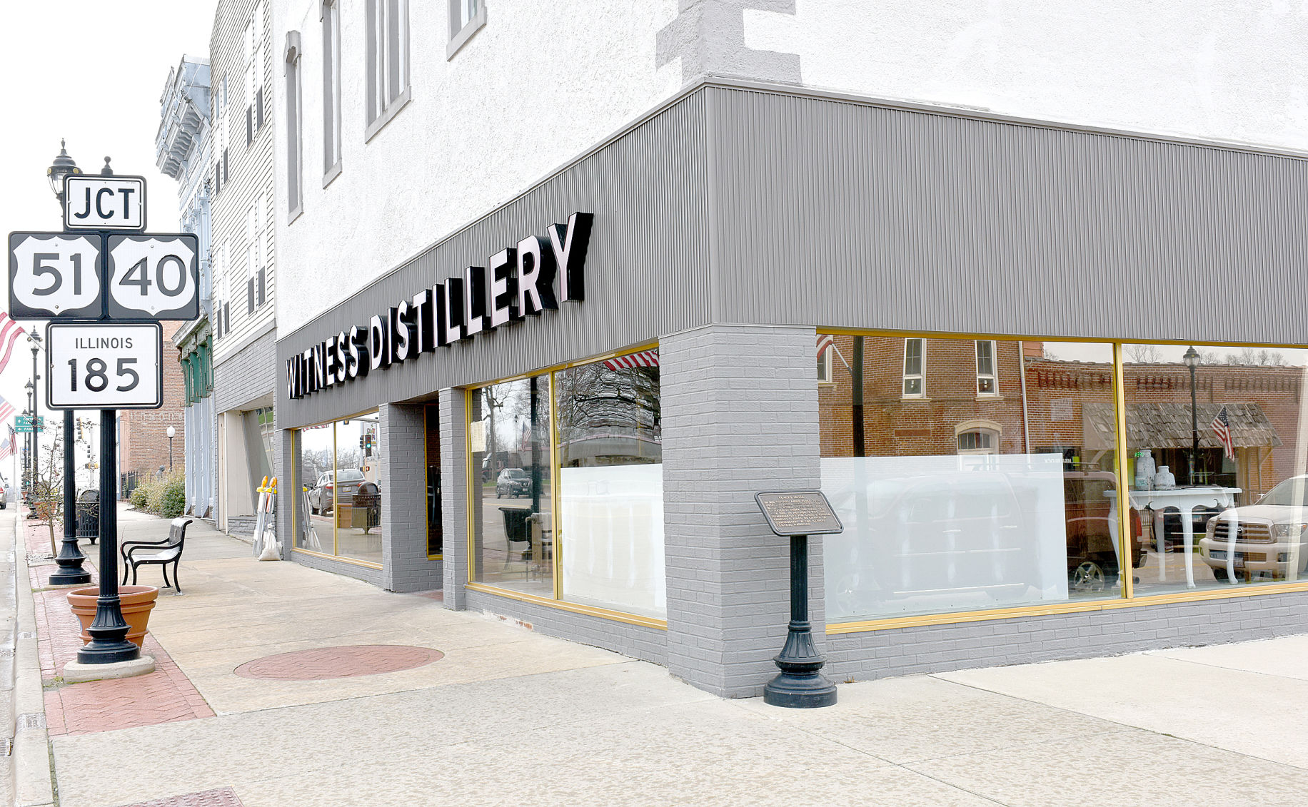Whiskey to hand sanatizer building